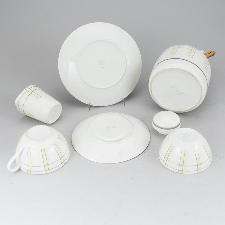 A 27 pieces tea service from Rörstrand 1956-57.