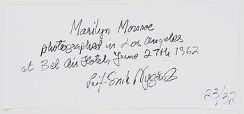 Leif-Erik Nygårds, fotografi signerad och numrerad 23/32 a tergo.