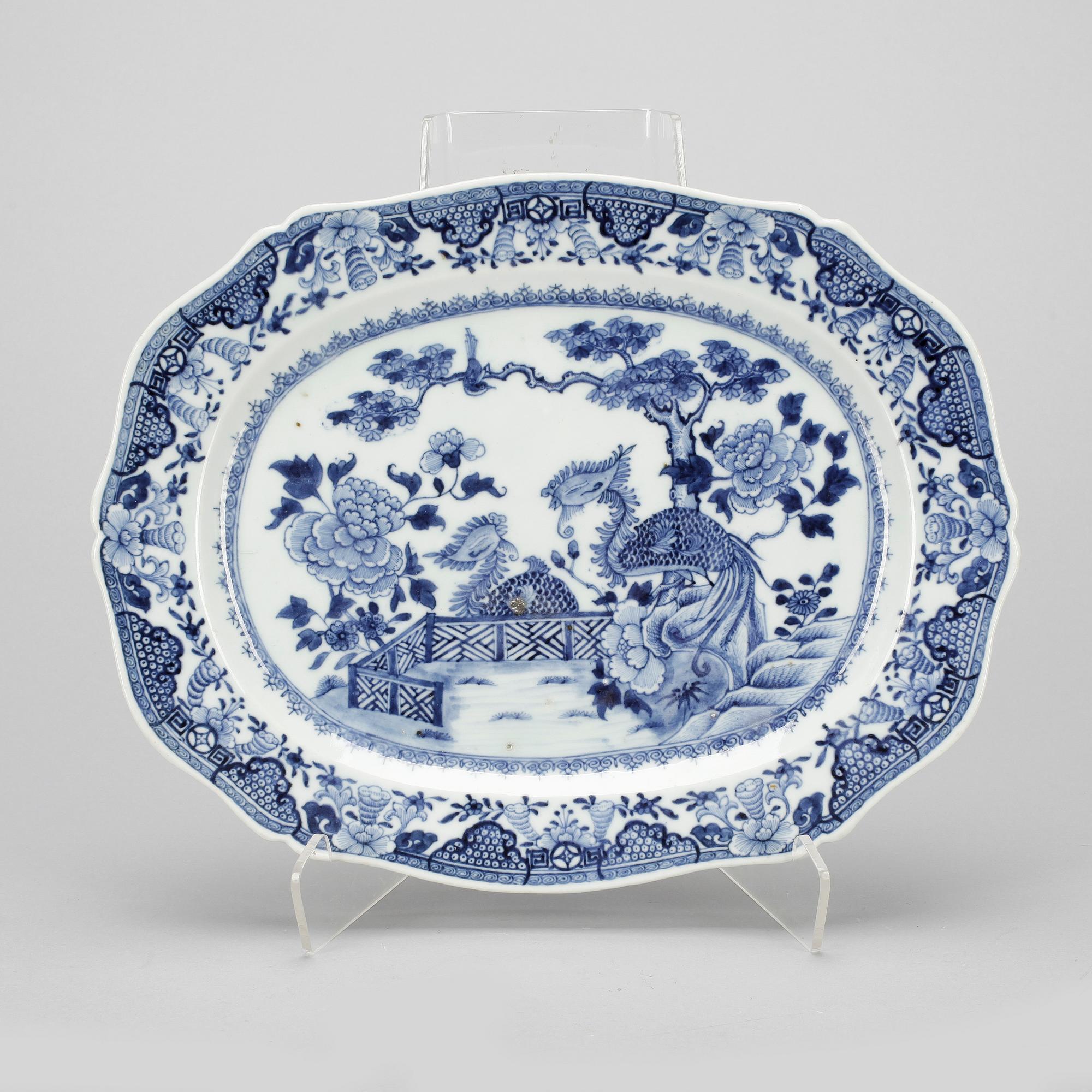 STEKFAT, porslin, Qianlong, 1700-tal.