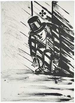 Lena Cronqvist, Utan titel, ur mappen: "August Strindberg, Ett Drömspel".