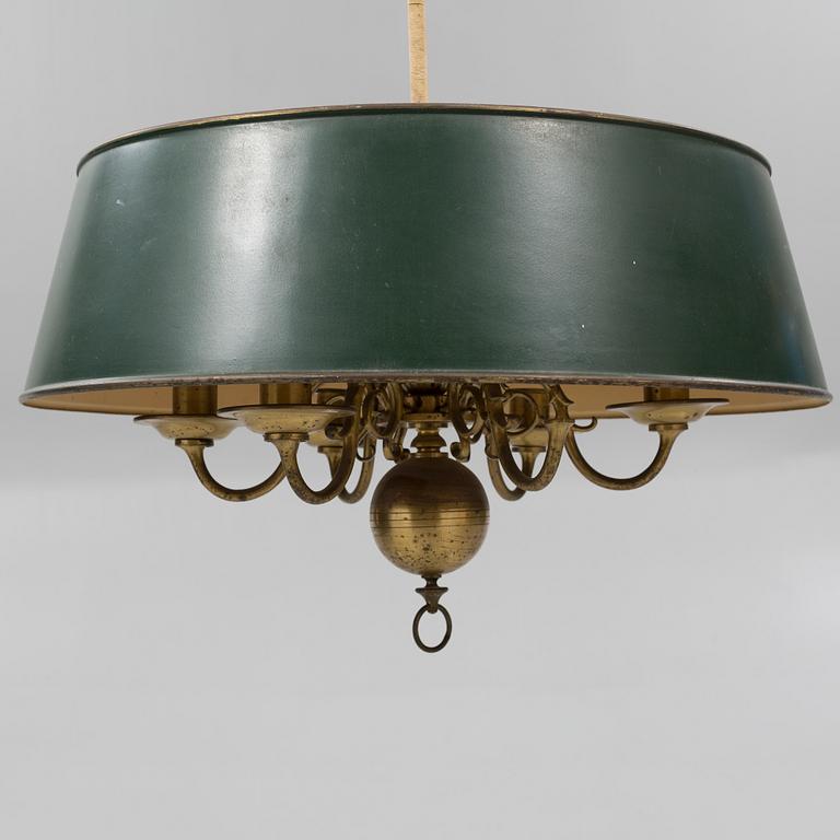 A ceiling lamp, circa mid 20th century.