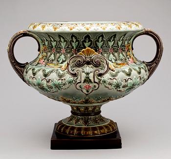 URNA, majolika, Rörstrand, 1800-talets slut.