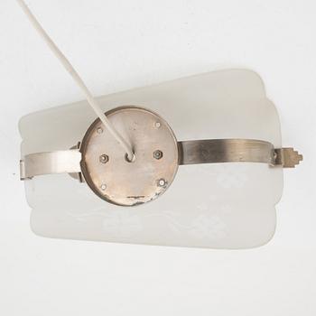 Fritz Kurz, a wall sconce model "KD 995/1", Orrefors 1940s.