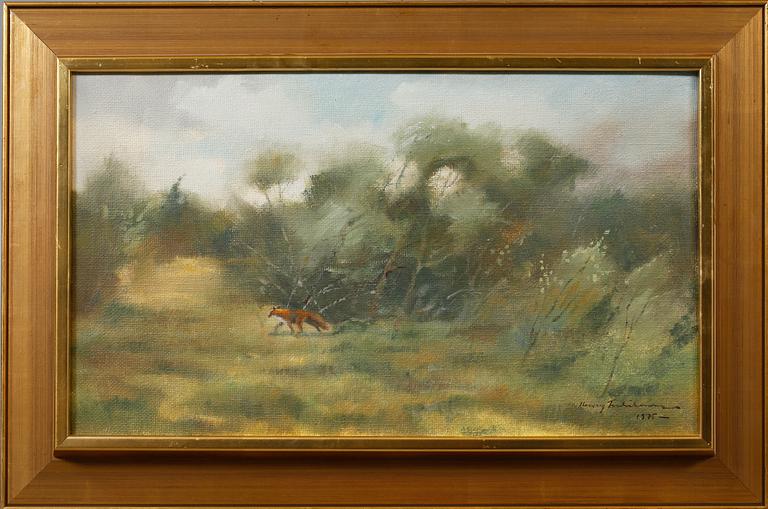 HENRY FREDRIKSSON, olja på duk, signerad och daterad 1975.