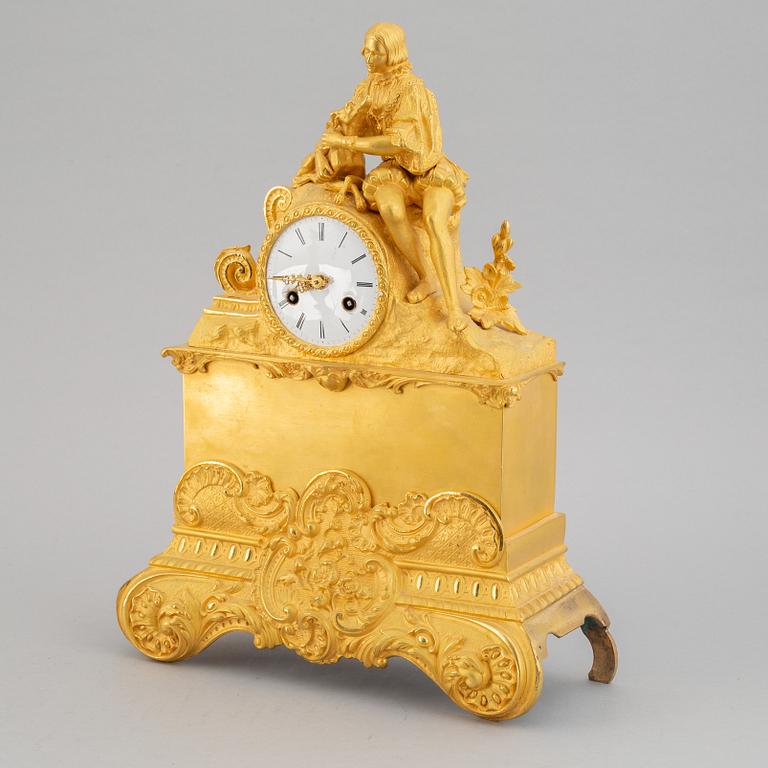 Table clock, second half of the 19th century.