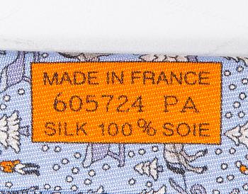 HERMÈS Two Twill Silk Ties.