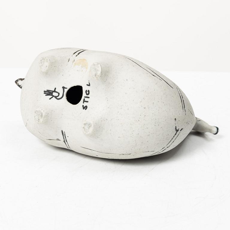Stig Lindberg, a 'Springare' figurine, Gustavsberg Studio.