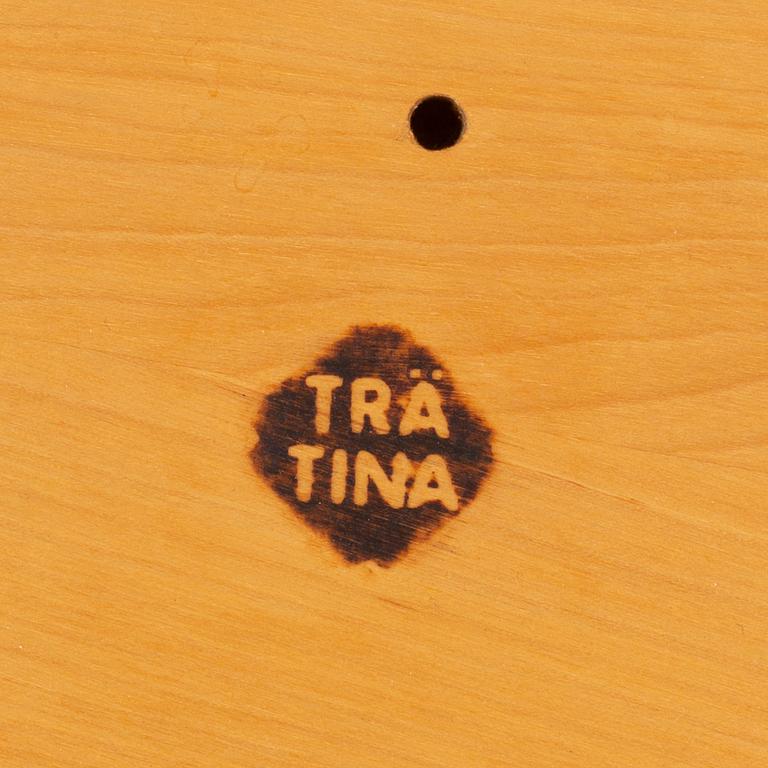 Coffee tables, 2 pieces, Trä Tina, late 20th century.