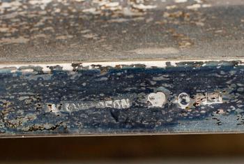 SKÅL PÅ FOT, silver, svenska stämplar, K. Andersson.  Vikt ca 746 g.