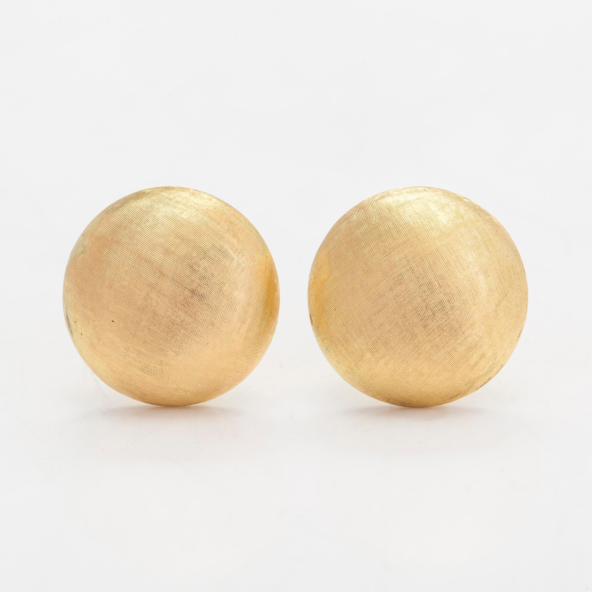 Örhängen, 18K guld.