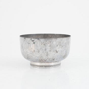 Inger Råström, a "Sofiero" silver bowl, GAB, Eskilstuna, 1992.
