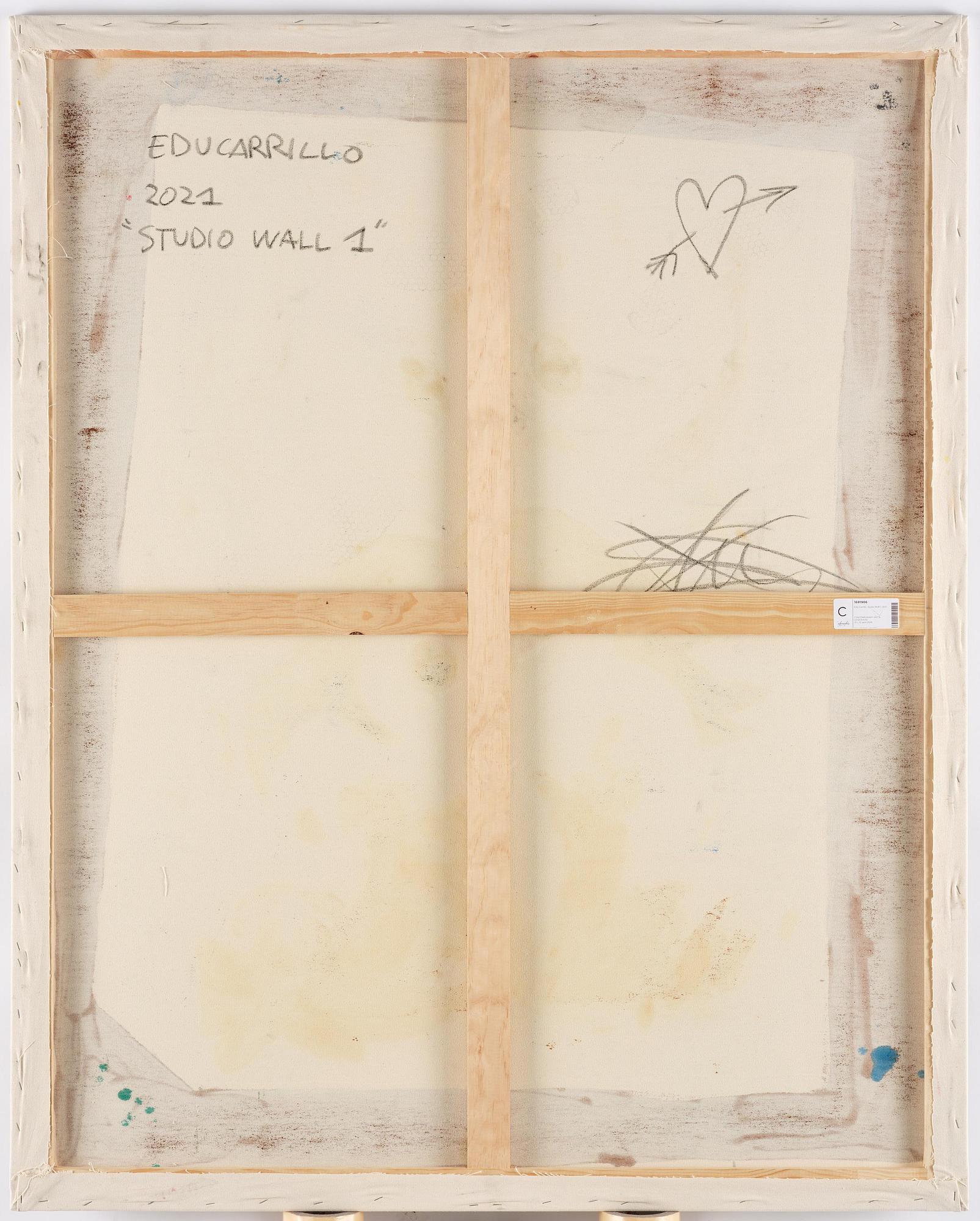 Edu Carrillo, "Studio Wall 1,".