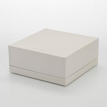 A sterling silver and enamel bowl, maker's mark of A. Tillander, Helsinki 2005.