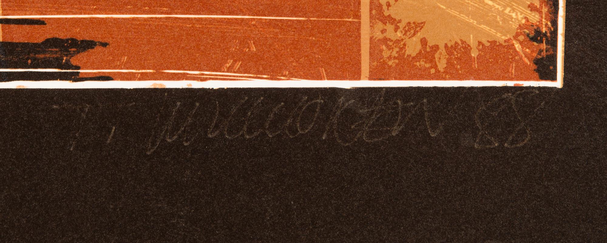 Tapani Mikkonen, lithograph, signed and dated -88, numbered Tpl'a 5/21.