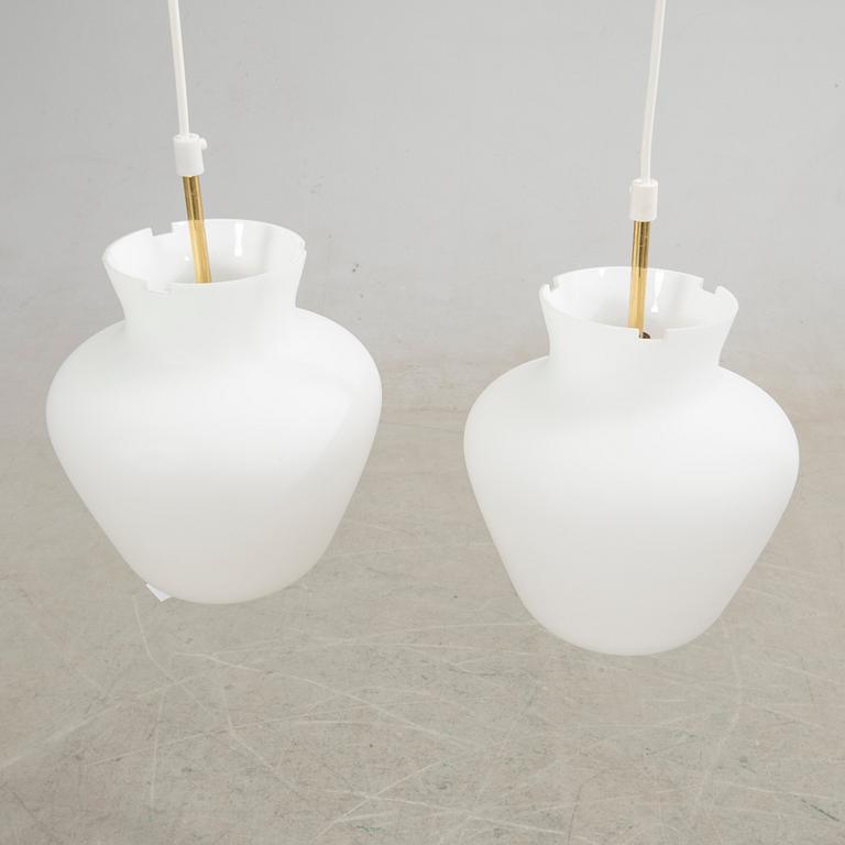 Taklampor, ett par, Asea, 1900-talets mitt.