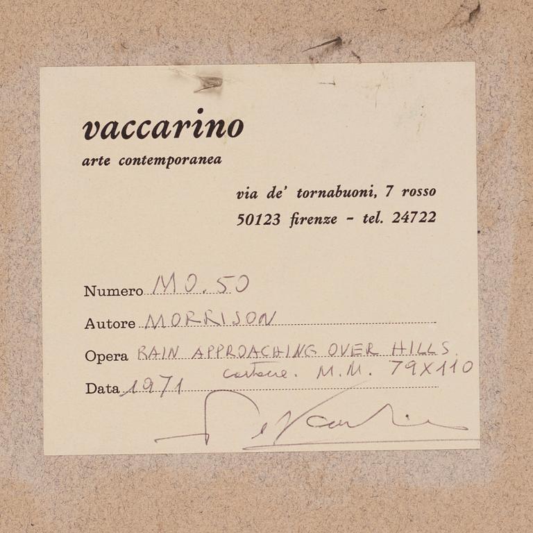 James Morrison, "Rain approaching over hills".