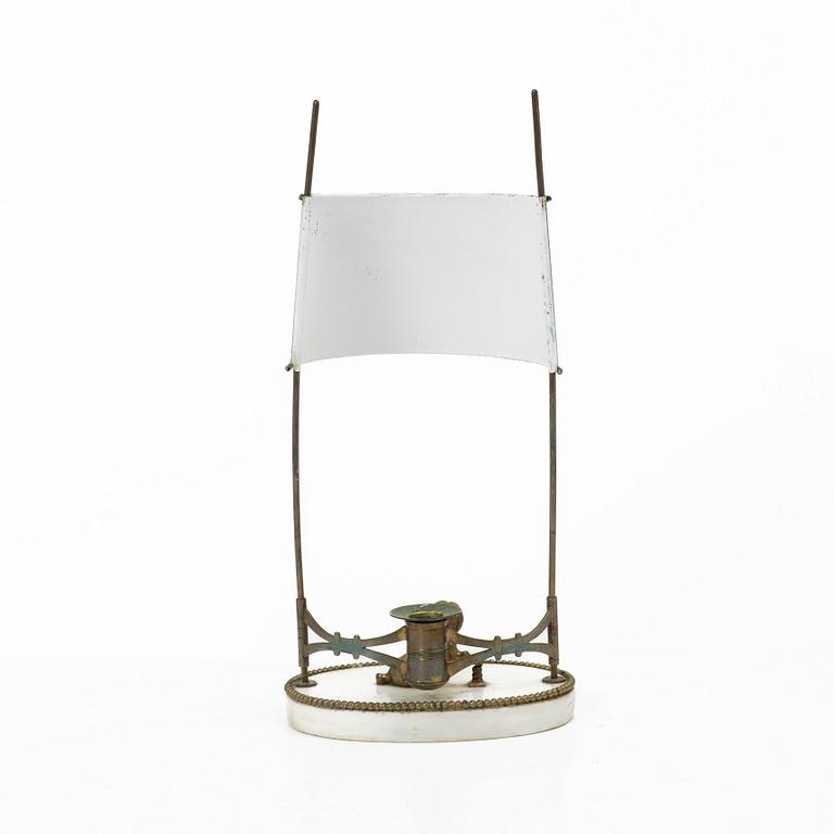 Table lamp, Empire, first half of the 19th century.