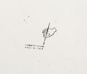 BRICKA, metall, Fornasetti, Italien.