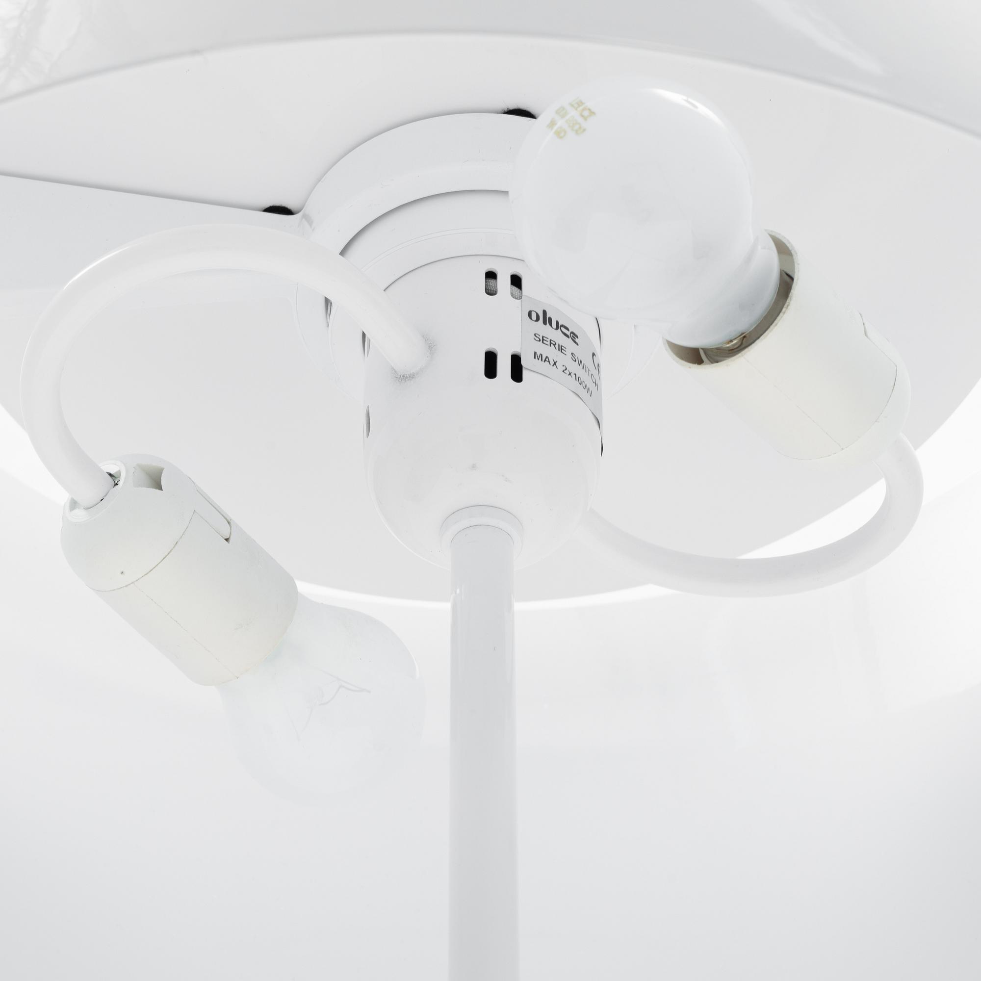 Nendo, a 'Switch' floor lamp for Oluce, Italy.