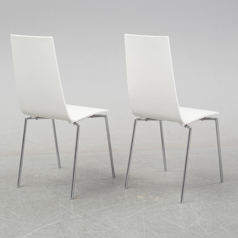A set of eight 'Cobra' chairs by Mattias Ljungren for Källemo.