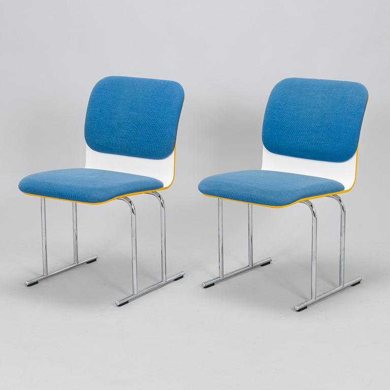 Yrjö Kukkapuro, four late 20th century 'Sirkus' chairs for Avarte.