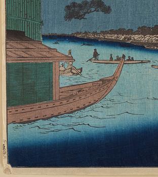 UTAGAWA HIROSHIGE (1797-1858), colour woodblock print, Japan, 19th century.