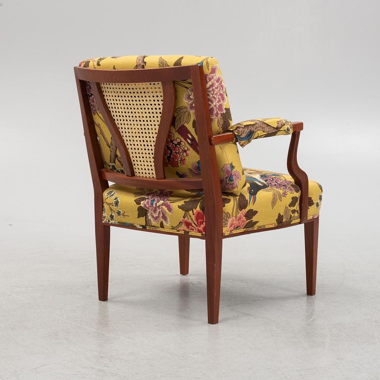 Josef Frank, a model 969 armchair, Firma Svenskt Tenn, Sweden.