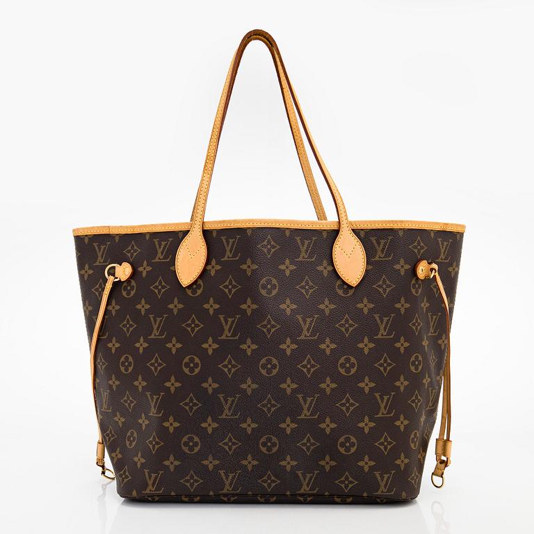 Louis Vuitton, a Monogram Canvas 'Neverfull MM' bag.