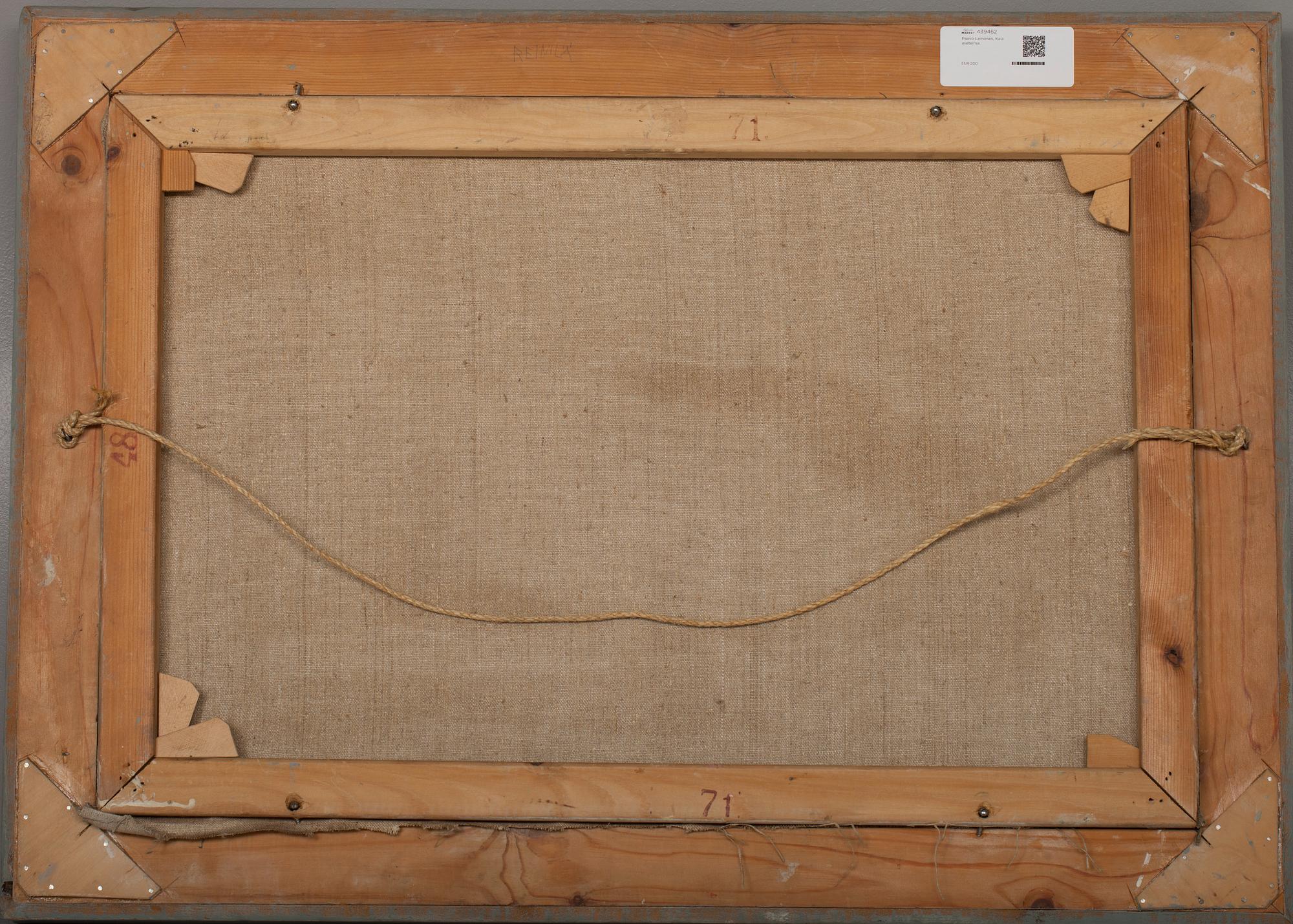 PAAVO LEINONEN, olja på duk, signerad och daterad -55.