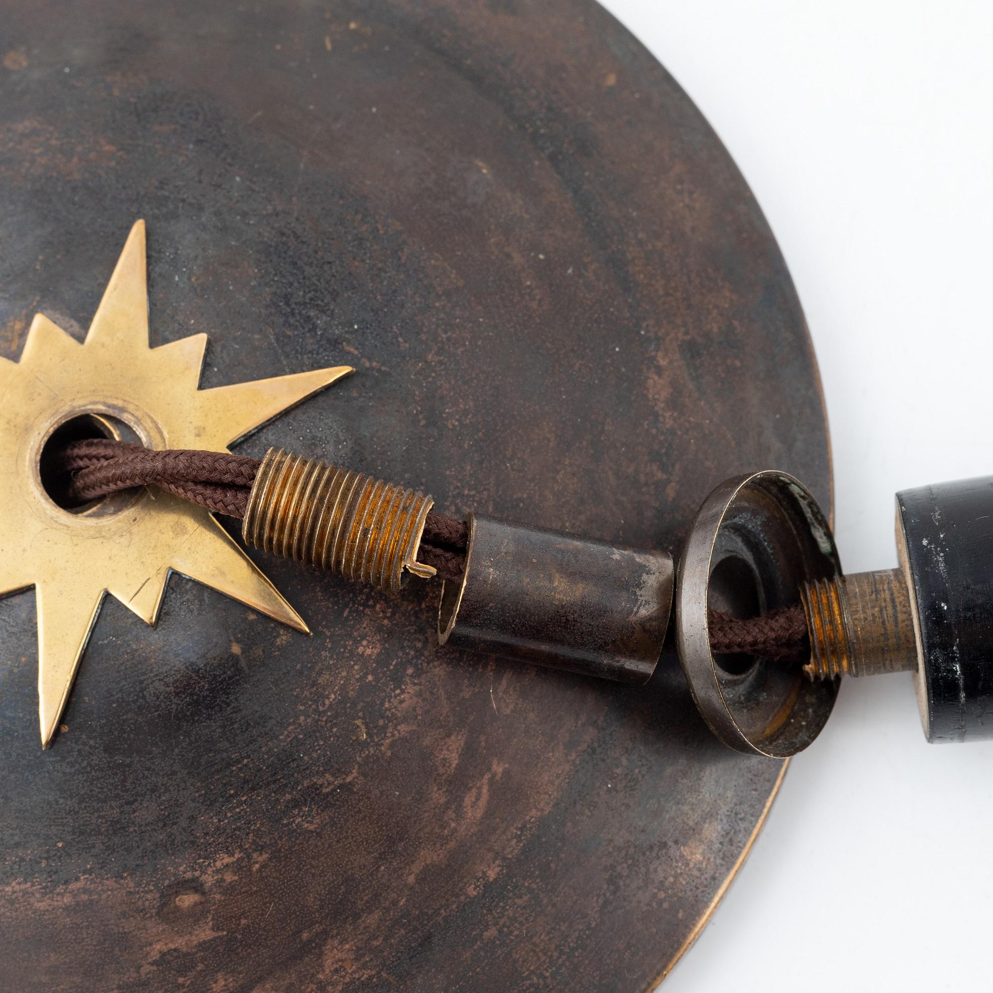 Harald Notini, bordslampa, modell "15124", Arvid Böhlmarks Lampfabrik, 1930-tal.