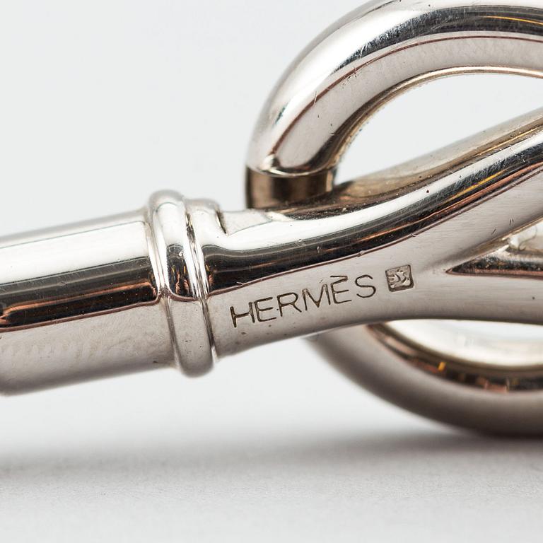 Hermès, two bracelets.