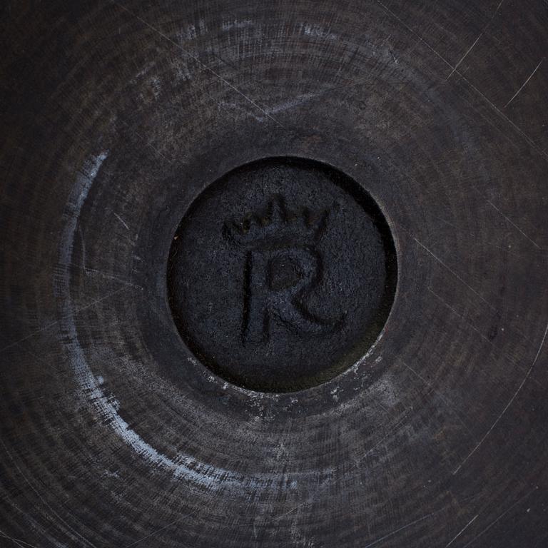 TIMO SARPANEVA, 4 stycken grytor, gjutjärn och emalj, Rosenlew, Finland.