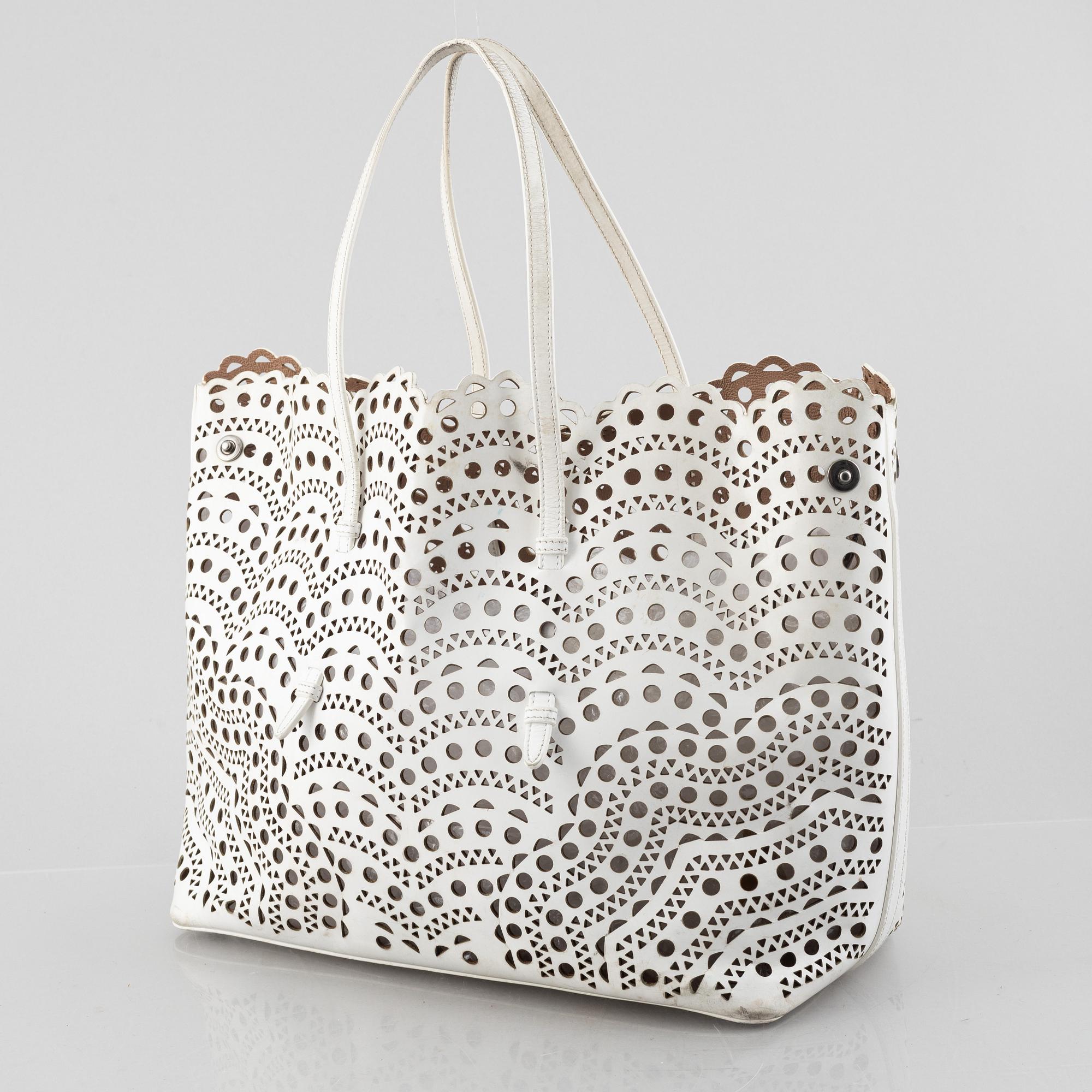 Alaïa, bag "Cabas Pression".