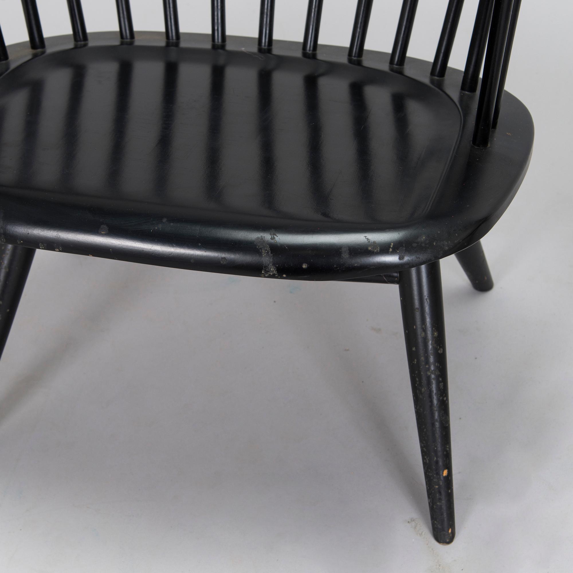 Ilmari Tapiovaara, a pair of 1960s 'Crinolette' chairs, Asko, Finland.