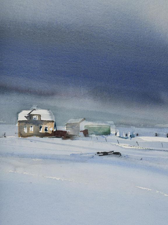 Lars Lerin, Untitled.