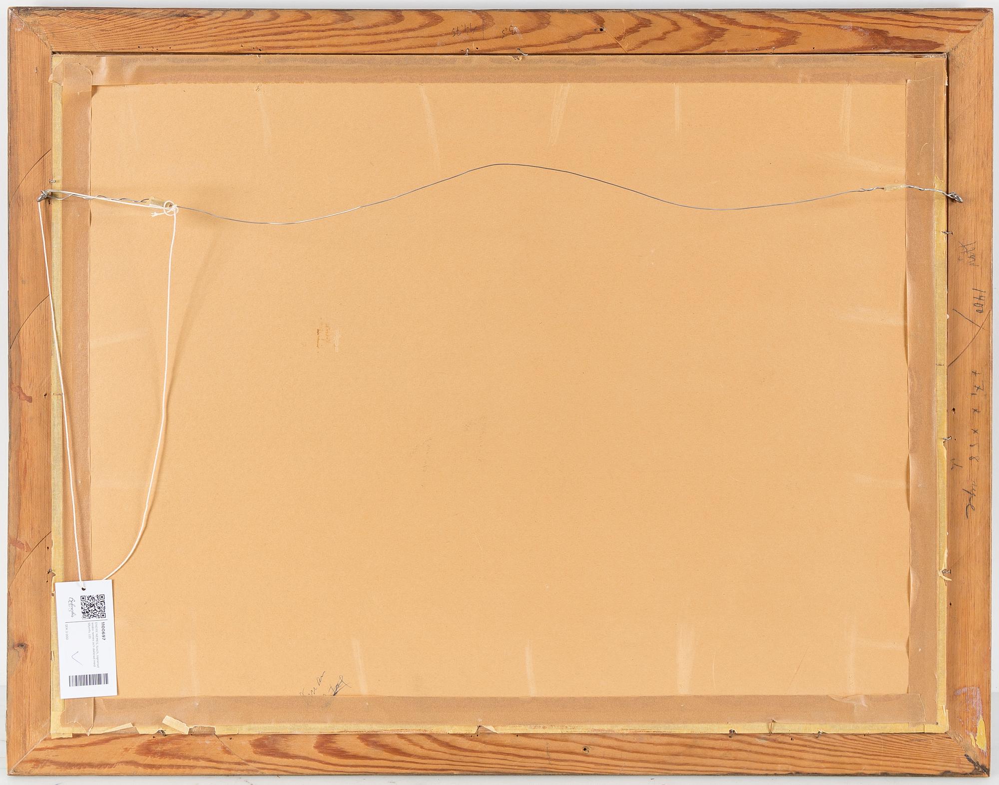 ENDRE NEMES, tusch, signerad endre nemes och daterad med blyerts.