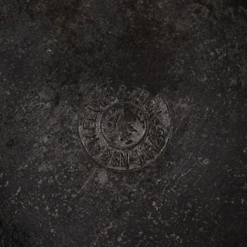 PARTI FÖREMÅL, 5 st, tenn, bl a Sheffield Geo Butler & Co, England 1800-tal.