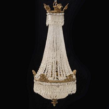 Chandelier, early 20th century.