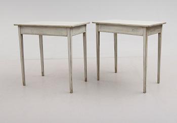 BORD, 1 par, 1800-talets andra hälft.