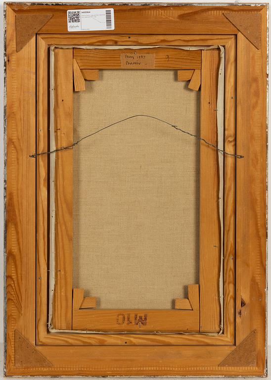 Arthur Percy, olja på duk, signerad och daterad 1957.