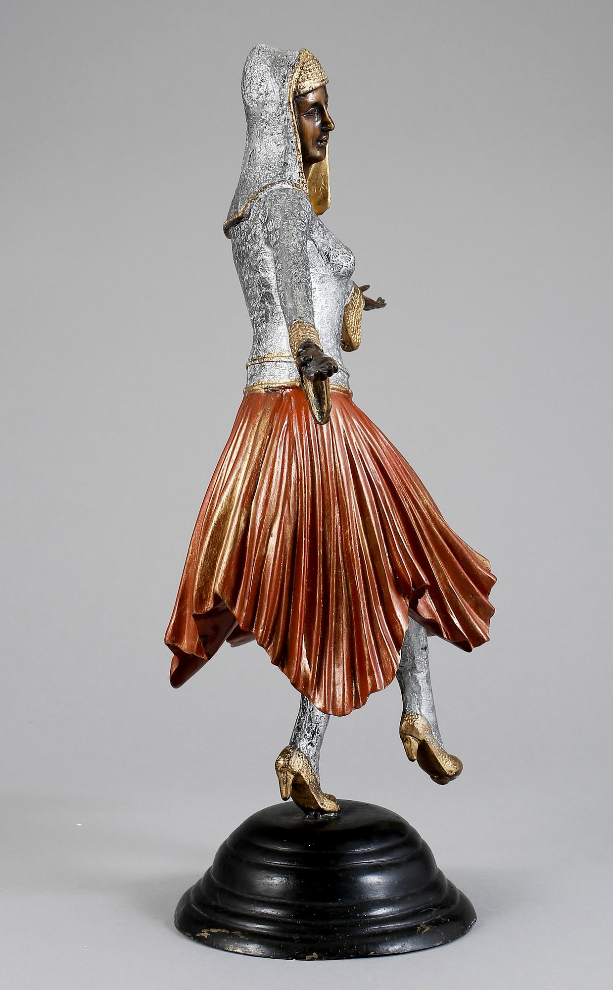 SKULPTUR, brons, troligen Art Déco, 1900-tal.