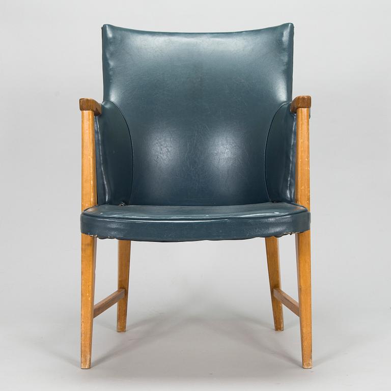 Olof Ottelin, fåtölj, "Kabinett", Oy Stockmann Ab, Kervo Snickerifabrik, 1900-talets mitt.