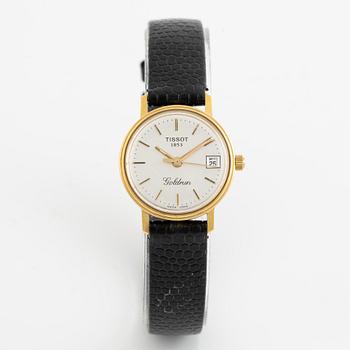 Tissot, 18K guld, Goldrun, armbandsur, 22 mm.
