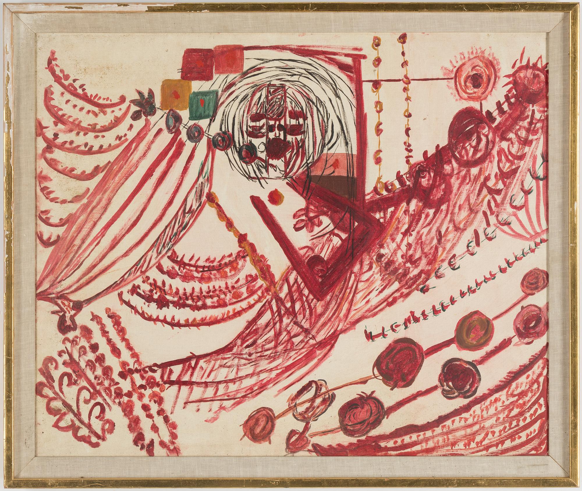 EMILE GAUGUIN, oil on canvas, signed on reverse.