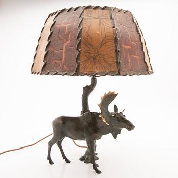 Table lamp, first half of the 20th century.