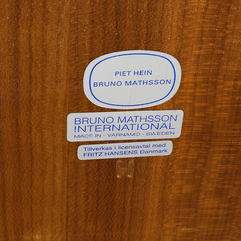 MATBORD, "Superellips", Bruno Mathsson och Piet Hein, formgiven 1964.