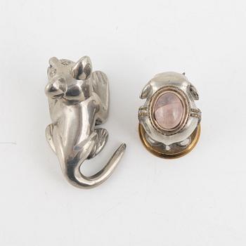 Estrid Ericson, attributed to. Two seal stamps, Firma Svenskt Tenn.