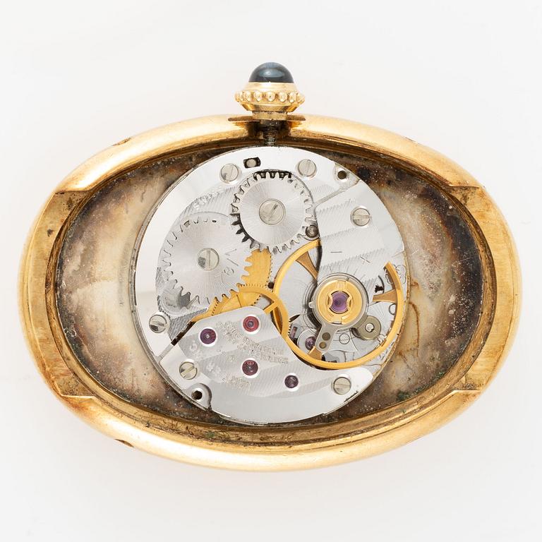 Cartier, Baignoire, "Paris Dial", ca 1980.