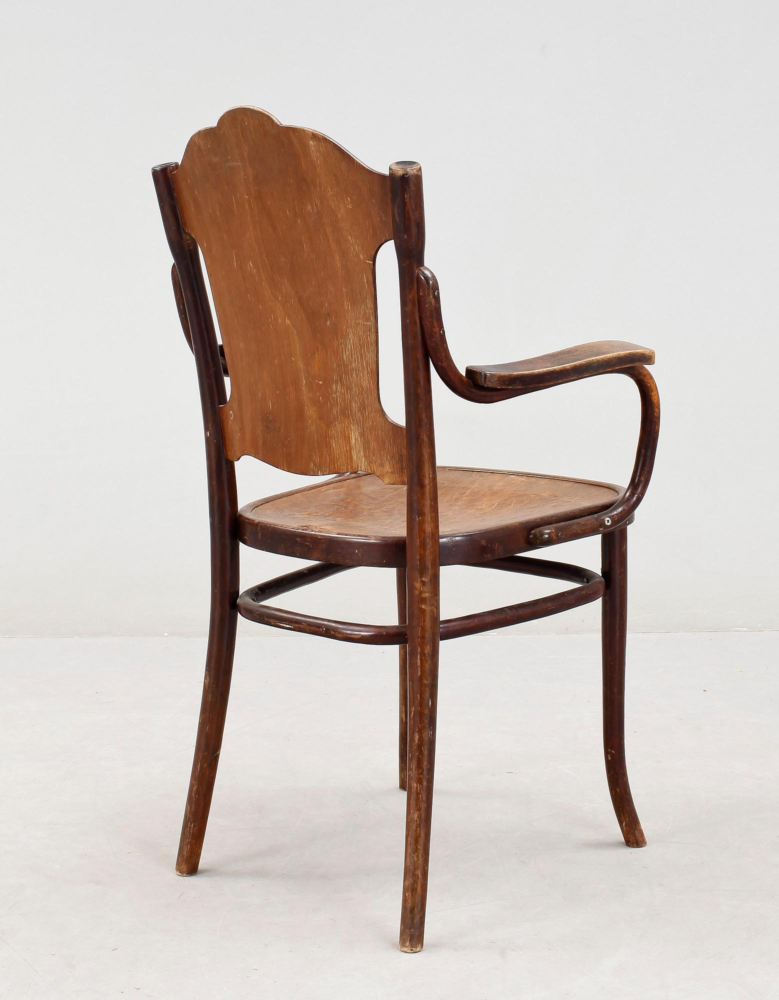 KARMSTOL, Thonet, tidigt 1900-tal.