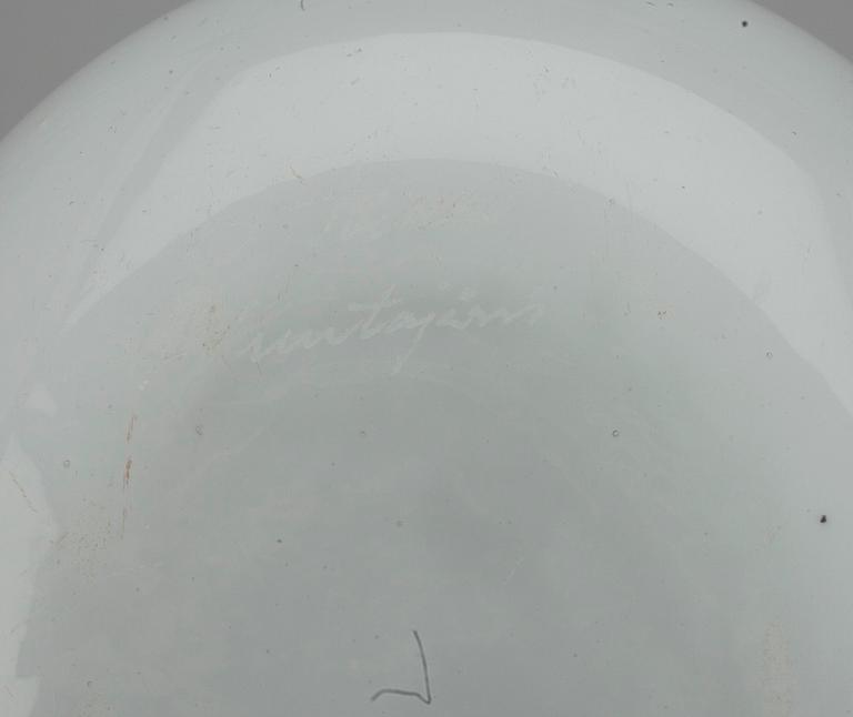 FIGURIN, glas, Oiva Toikka, Nuutajärvi, signerad.